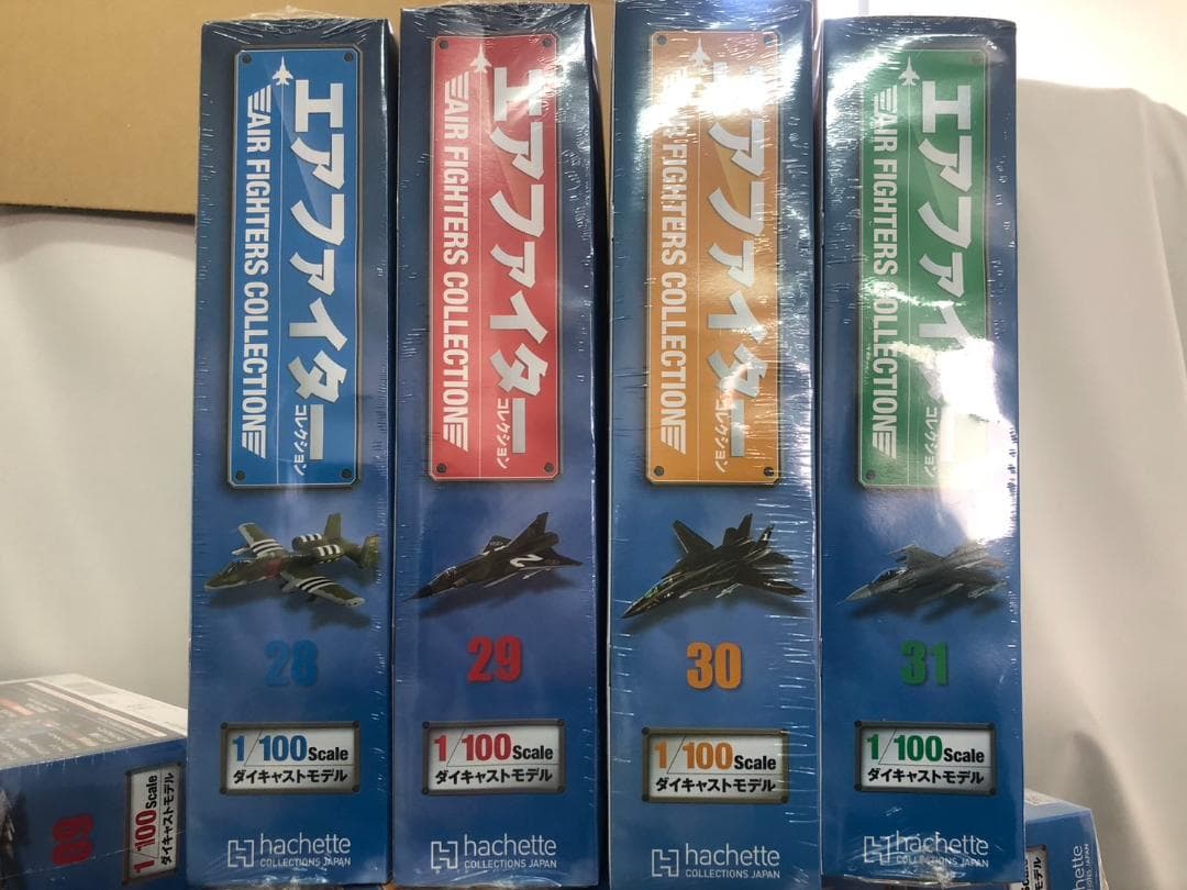 アシェット エアファイター 1/100 ダイキャストモデル 1～31巻セット