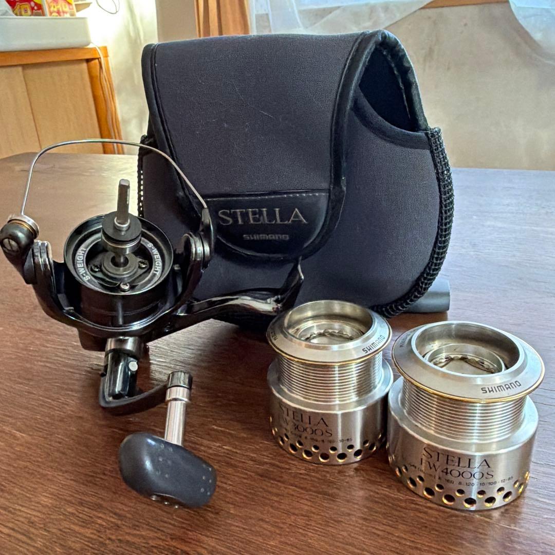 01STELLA 淡水用スピニングリール FW3000S 4000スプール付き