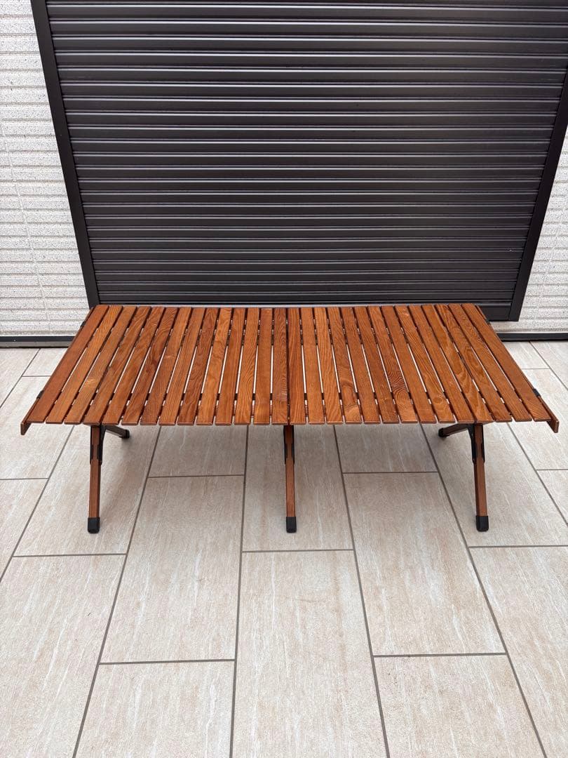 【Hilander】ウッドロールトップテーブルライト 120cm