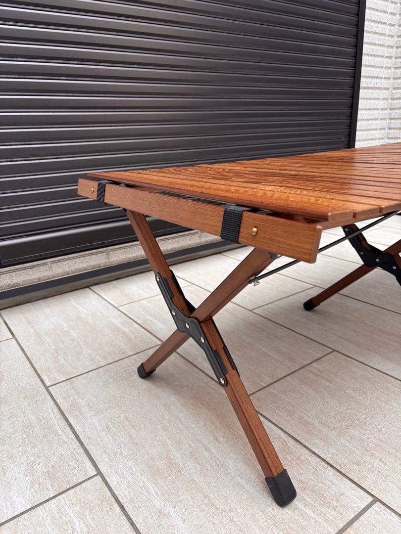 【Hilander】ウッドロールトップテーブルライト 120cm