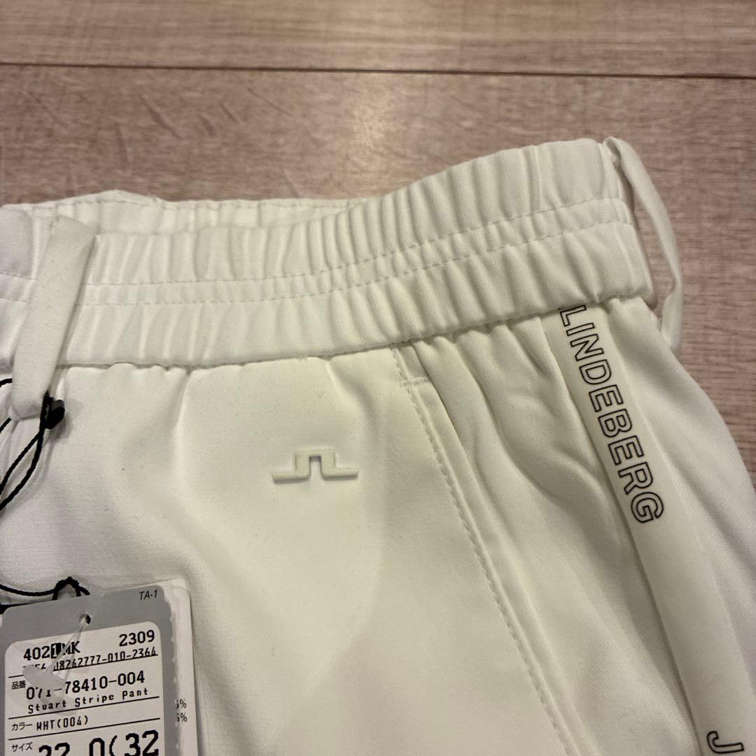 未使用 jリンドバーグ ゴルフパンツ stuart stripe pant 32