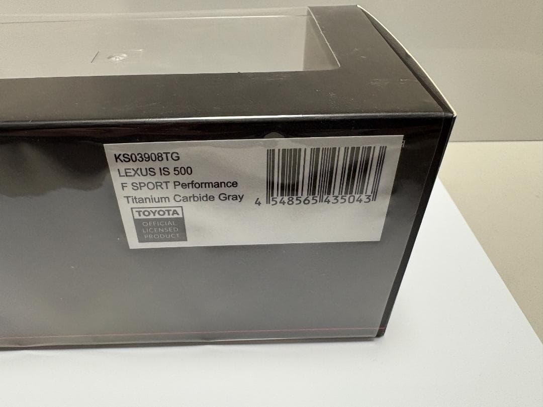京商 1/43 レクサス IS 500 F SPORT グレー