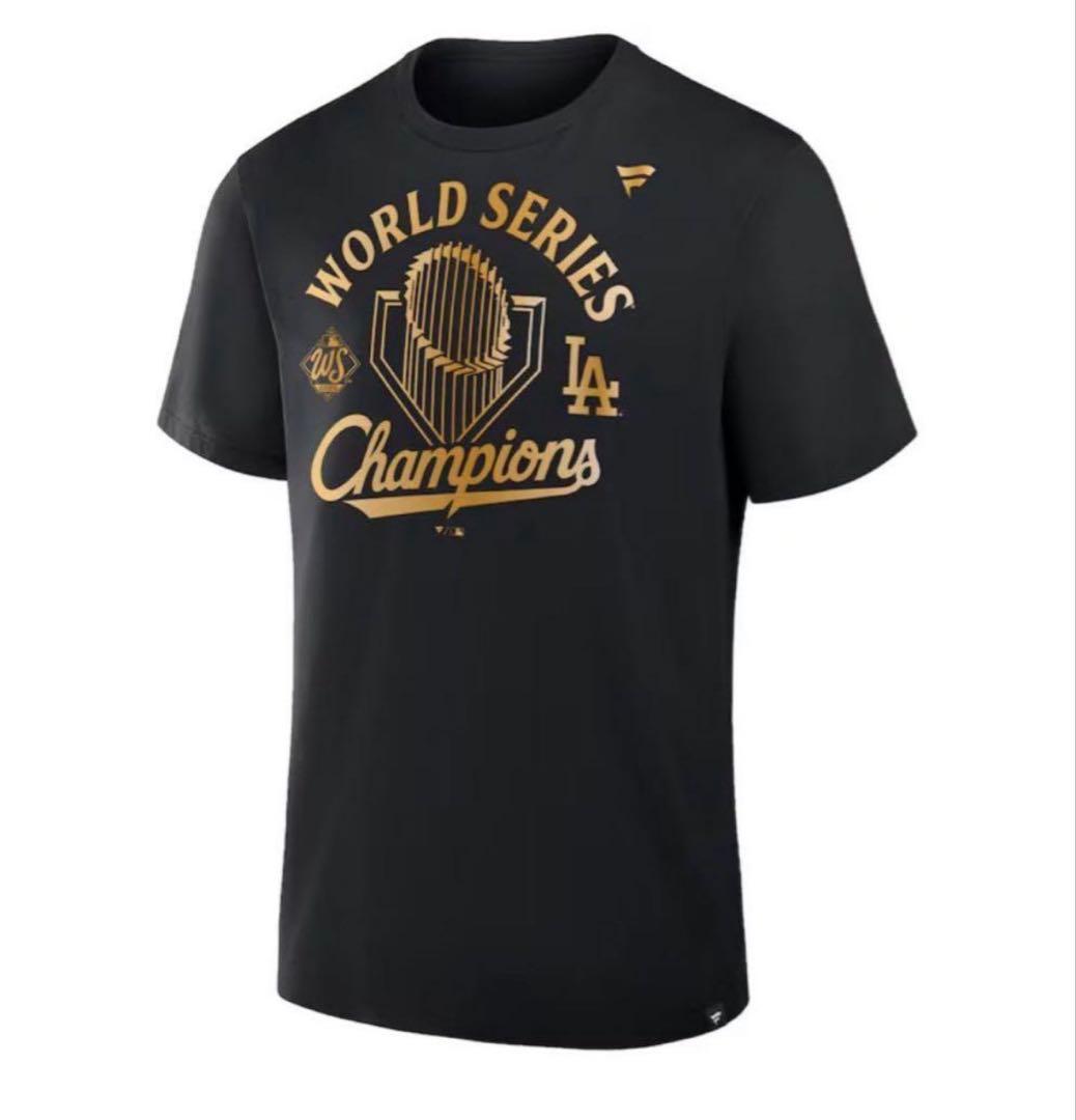 ドジャース　ワールドチャンピオン　パレード　Tシャツ　選手着用　米国購入　新品
