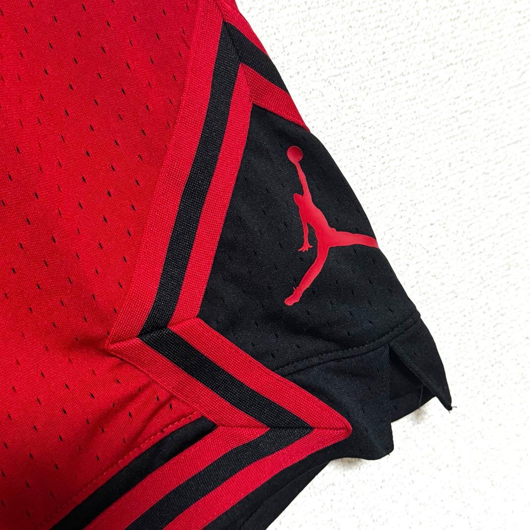 JORDAN ジョーダン バスパン XL ショーツ 赤×黒 ダイヤモンド