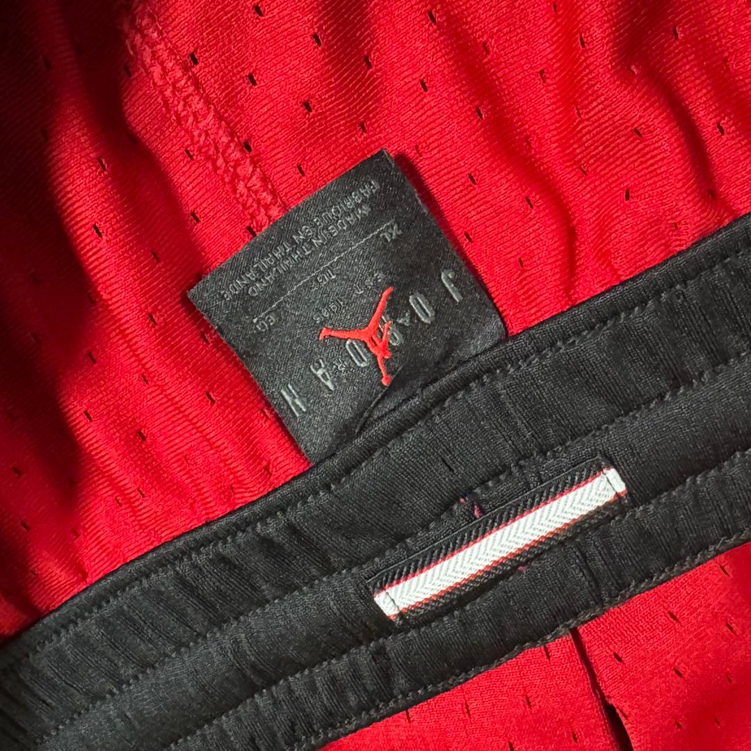 JORDAN ジョーダン バスパン XL ショーツ 赤×黒 ダイヤモンド