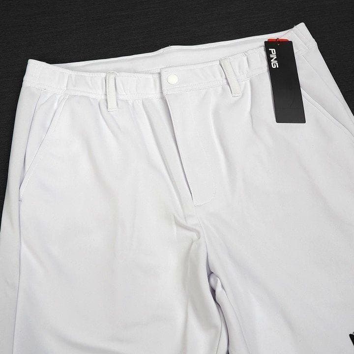 新品 ピン ゴルフ コンパクト ニット ストレッチ パンツ テーパード M