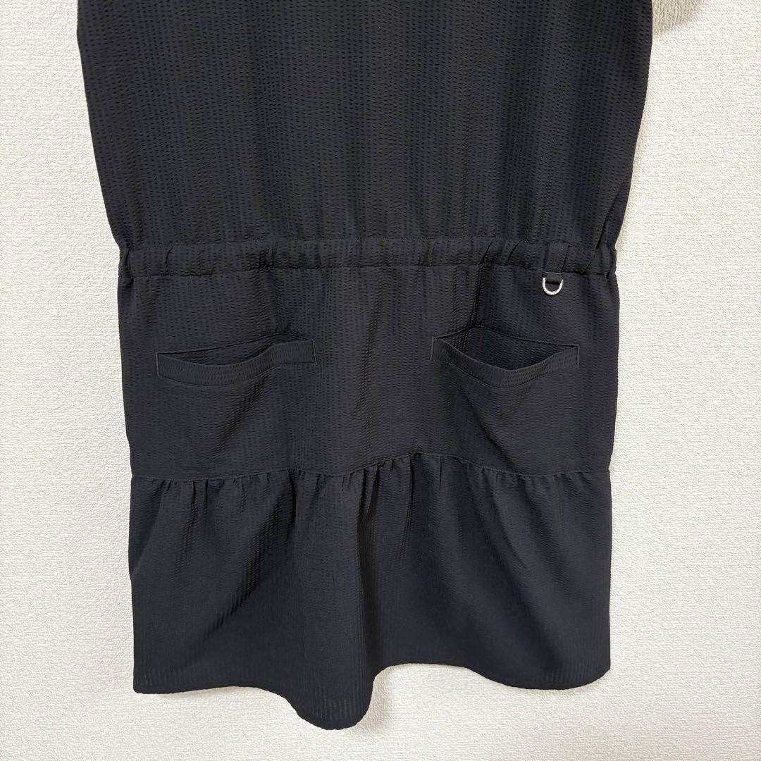【未使用級】キャロウェイゴルフ 半袖ワンピース ブラックM