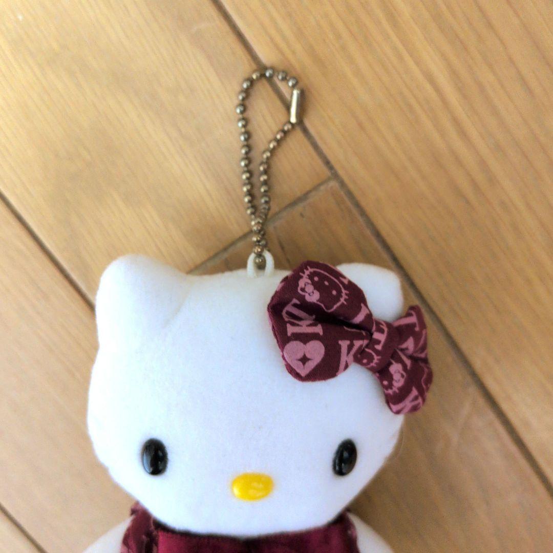 Sanrio モノグラム　ハローキティ　ボールチェーン　マスコット