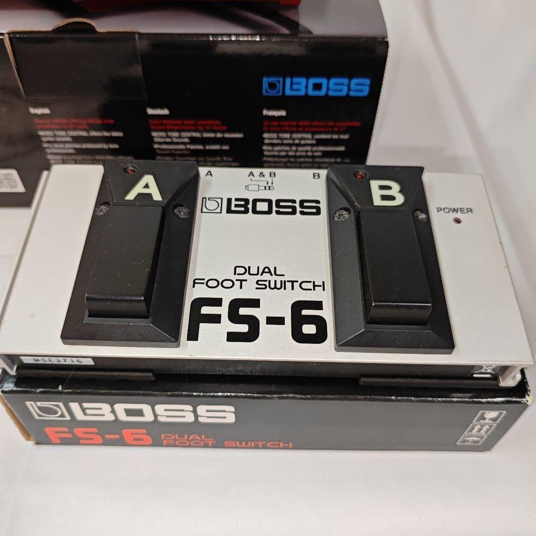 BOSS GT-001 ギターエフェクター + FS-6（ケーブル付）セット