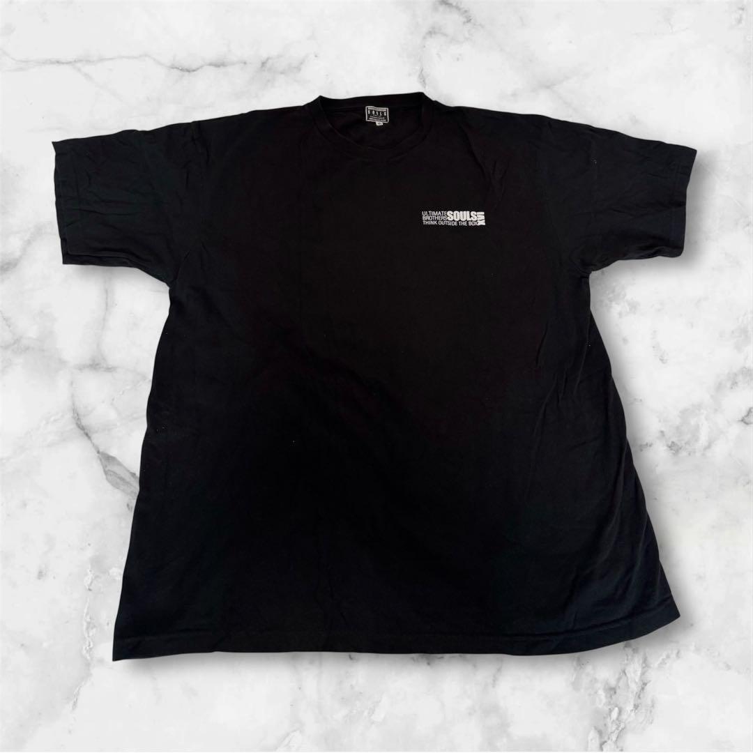 SOULS ソウルズ Tシャツ 黒 4L 大きいサイズ 綿100% 黒