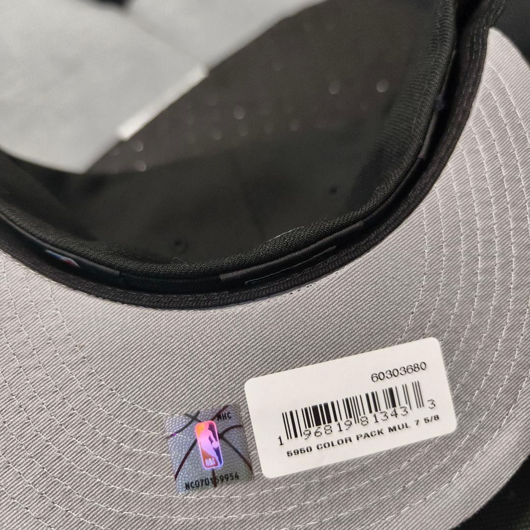 ニューエラ 59FIFTY ニューヨーク・ニックス ブラック 7 5/8