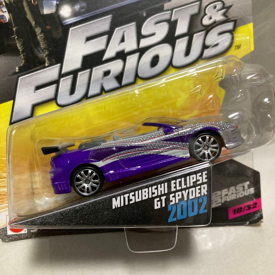 MATTEL マテル ワイルドスピード　三菱 エクリプス GT スパイダー