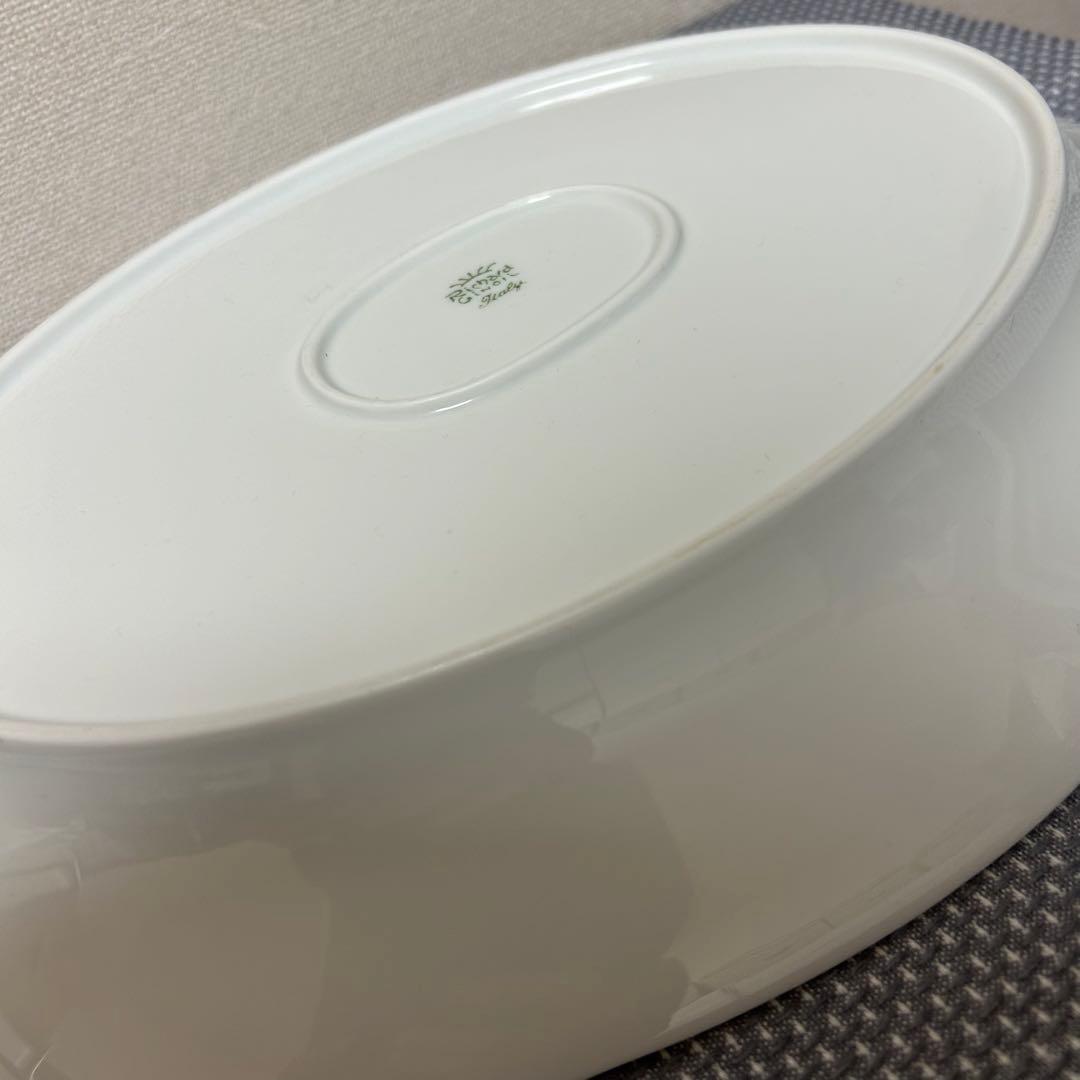 リチャードジノリ　ベッキオホワイト　オーバルプラター　プレート　大皿　39cm