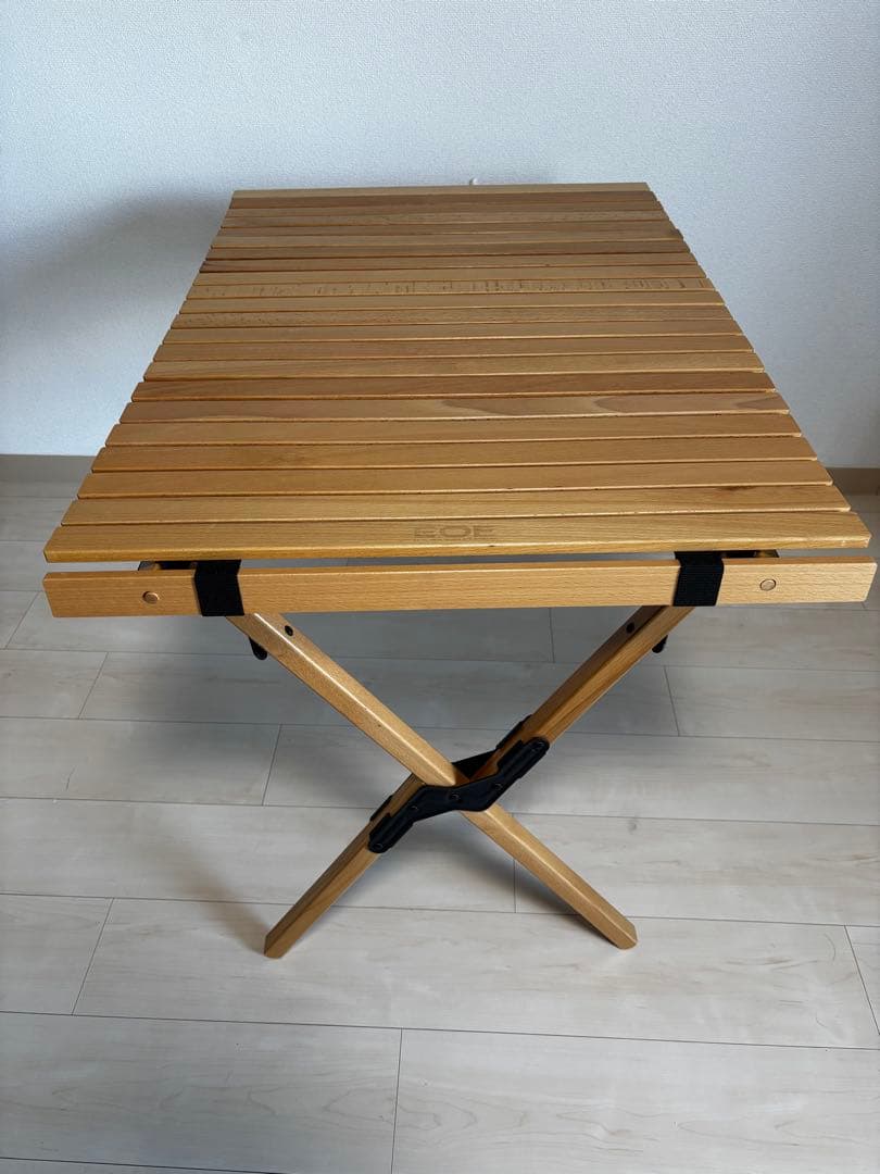 折りたたみ木製アウトドアテーブル　Eifel outdoor Equipment