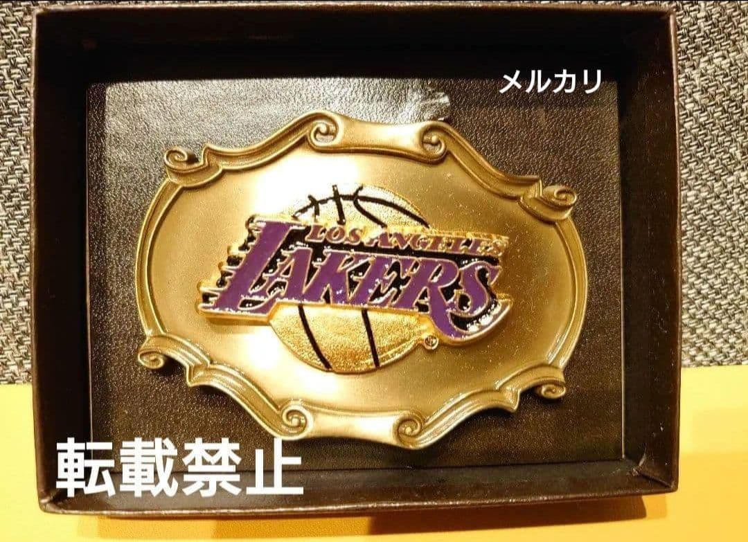 NBA ロサンゼルス・レイカーズ バックル 1978年ビンテージ34年前購入希少