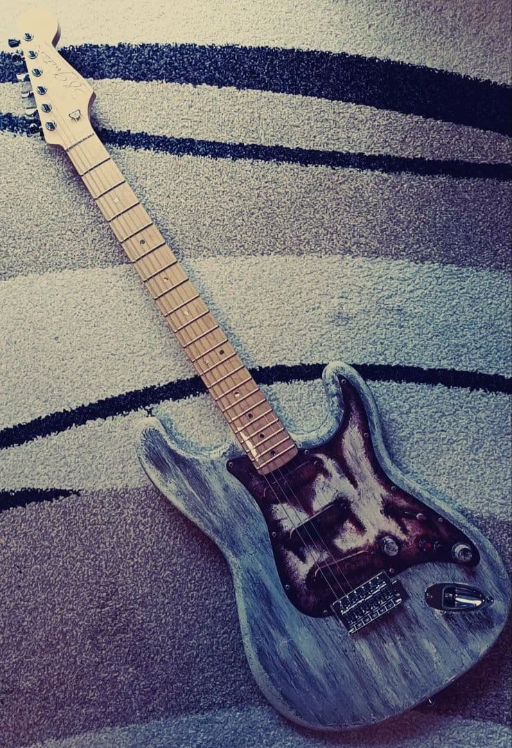 38Guitars ストラトキャスター ST DustGray レリック 錆加工