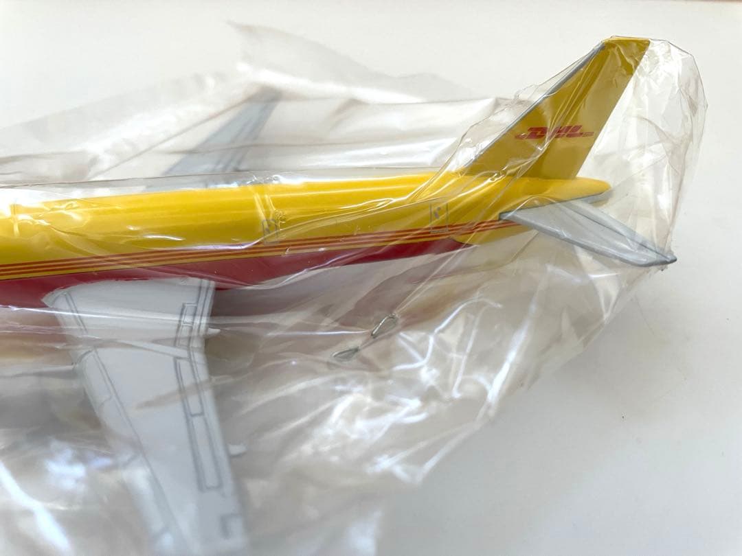 DHL 航空機模型　 スタンド付き
