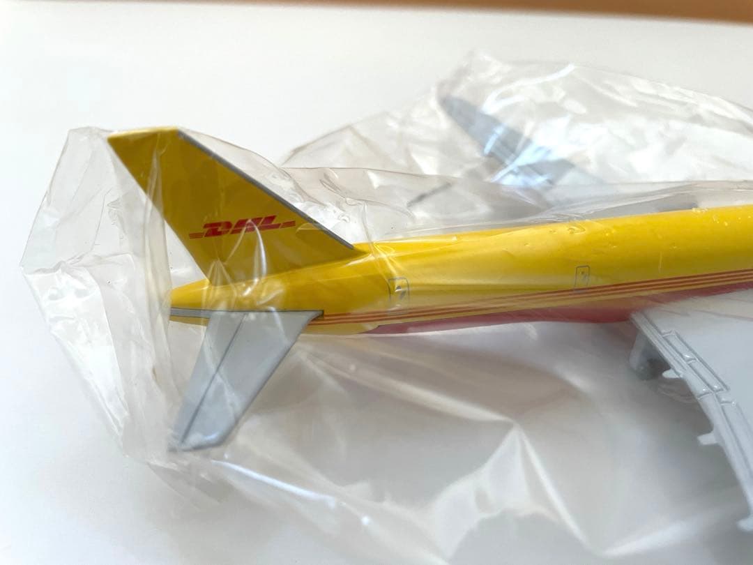 DHL 航空機模型　 スタンド付き
