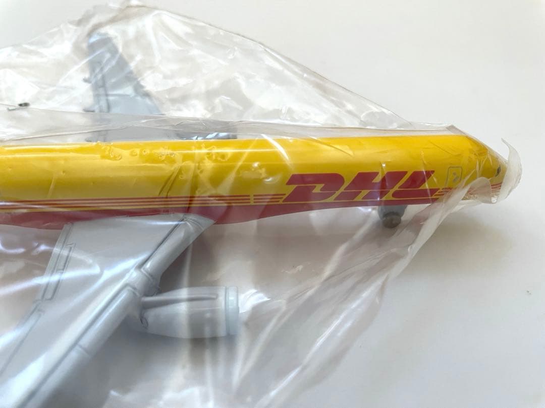 DHL 航空機模型　 スタンド付き