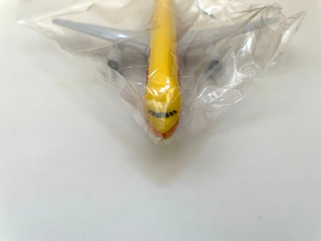 DHL 航空機模型　 スタンド付き