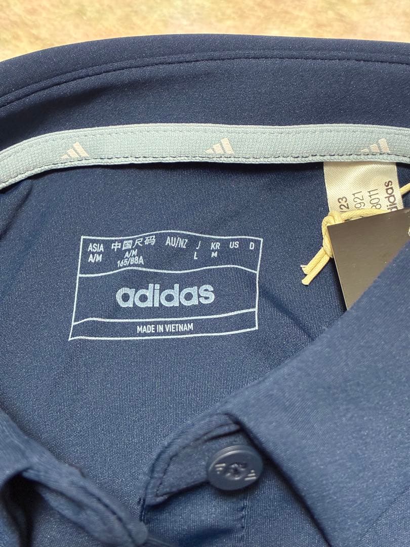 【新品 L】アディダスゴルフ 上下セット 長袖ポロシャツ＆ショートパンツ