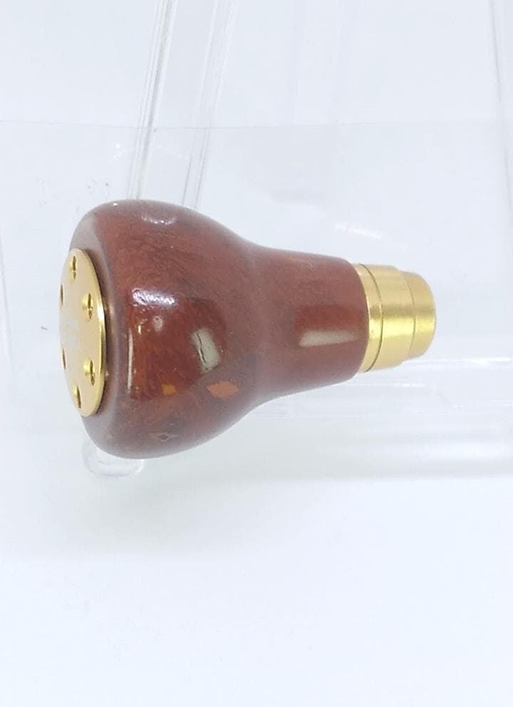 美品　シマノ　夢屋　花梨　ラウンド型ノブ