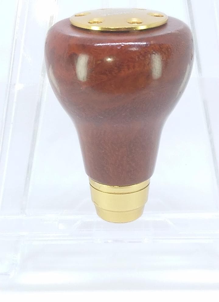美品　シマノ　夢屋　花梨　ラウンド型ノブ