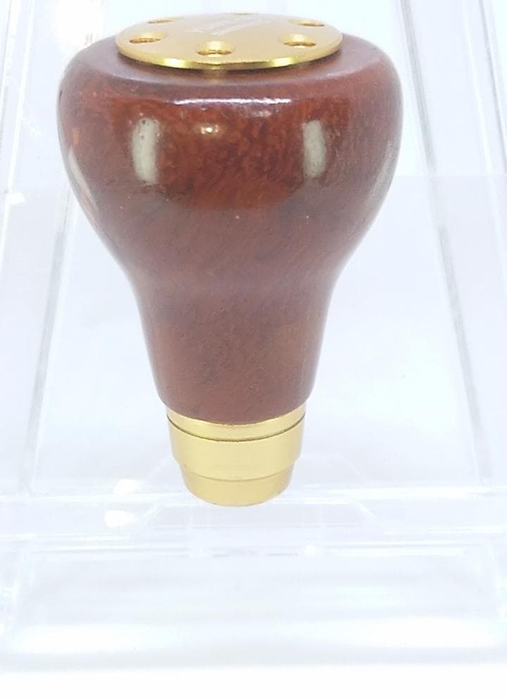 美品　シマノ　夢屋　花梨　ラウンド型ノブ