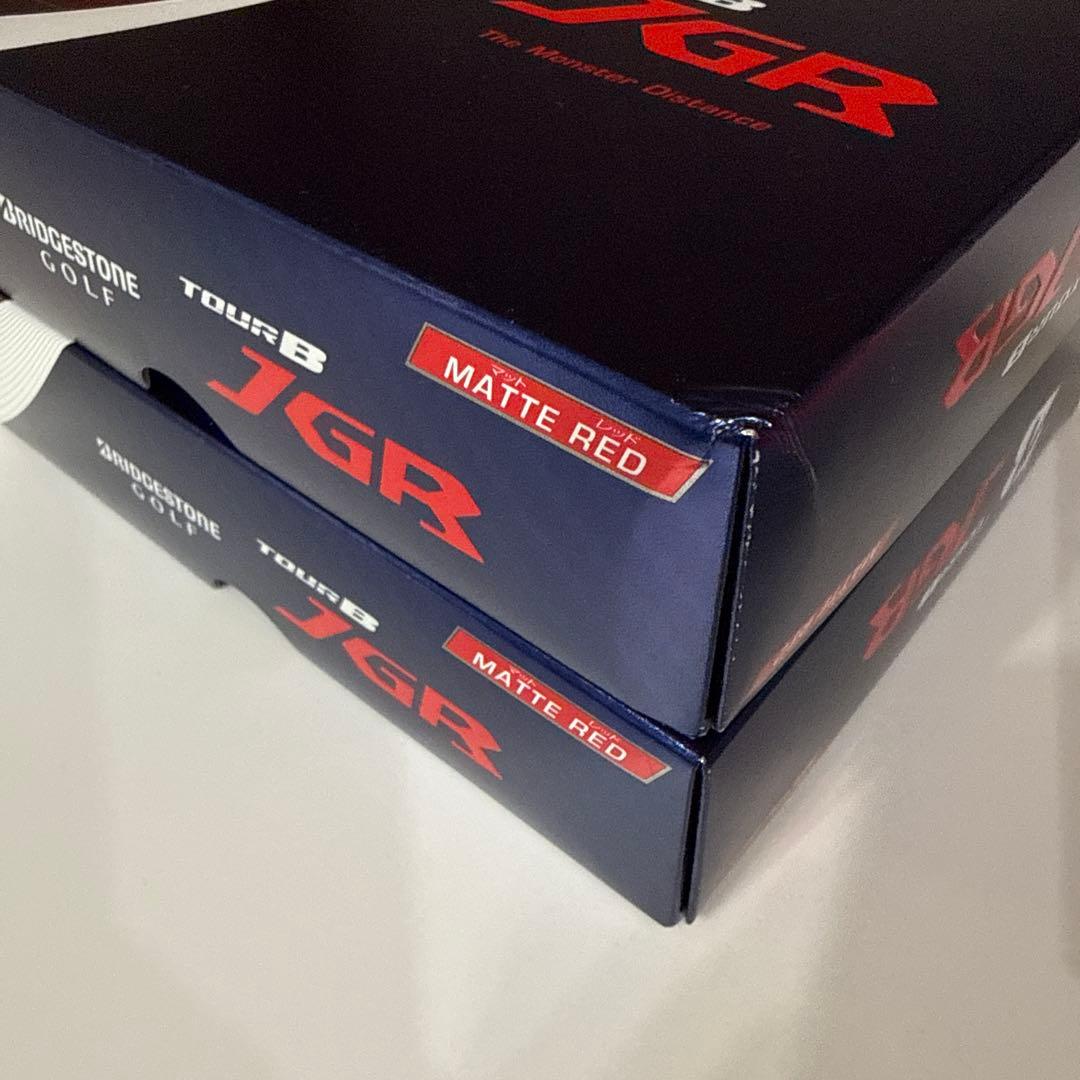 新品/ブリヂストンTOUR B JGRマットレッド27球＋9球