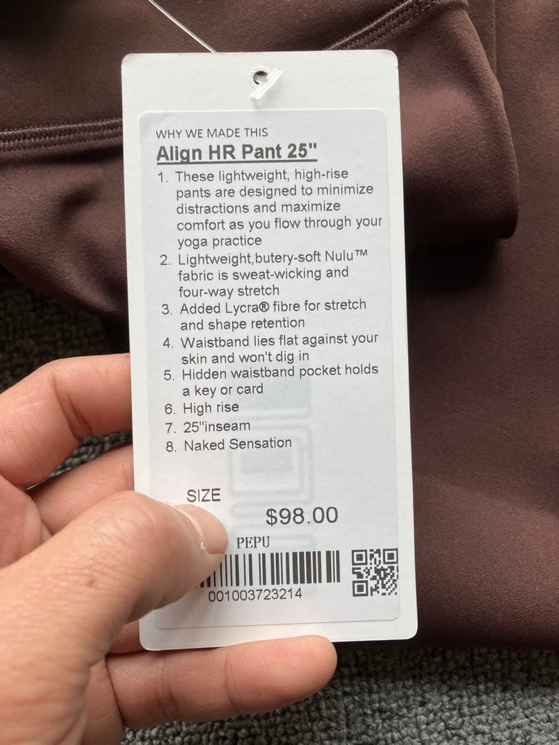 ルルレモン lululemon Align pant レギンス サイズ2