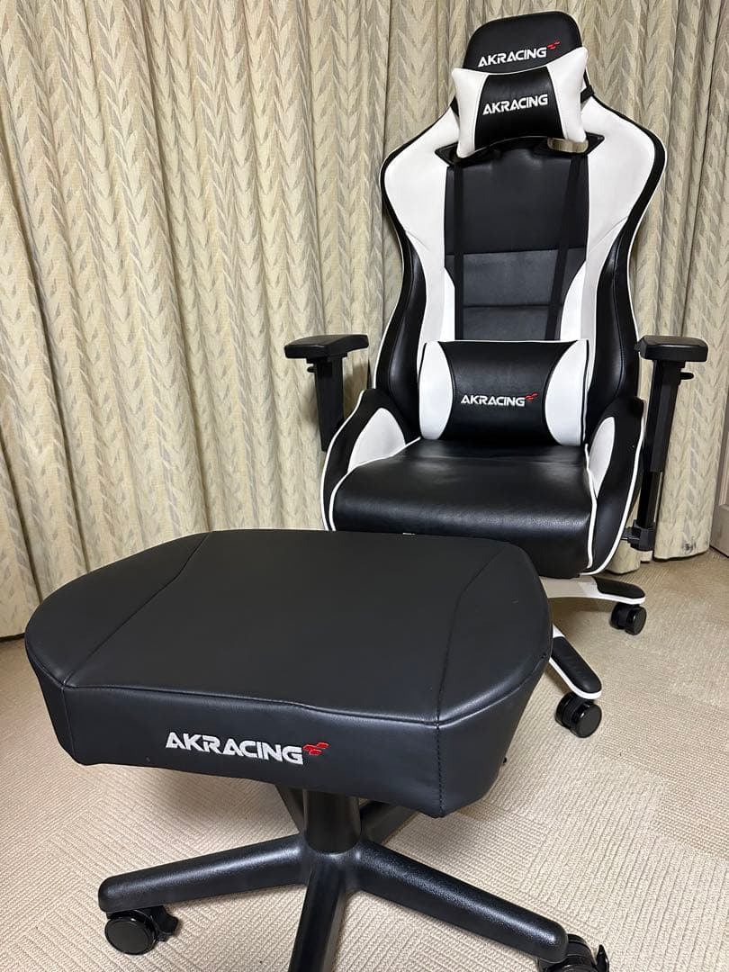 AK-Racing ゲーミングチェア フットレスト　オットマン