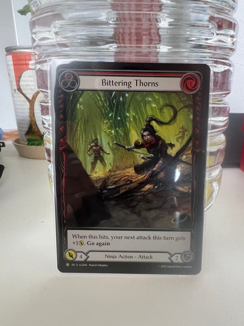 FaB Bittering Thorns RF Top8 プロモ 3枚