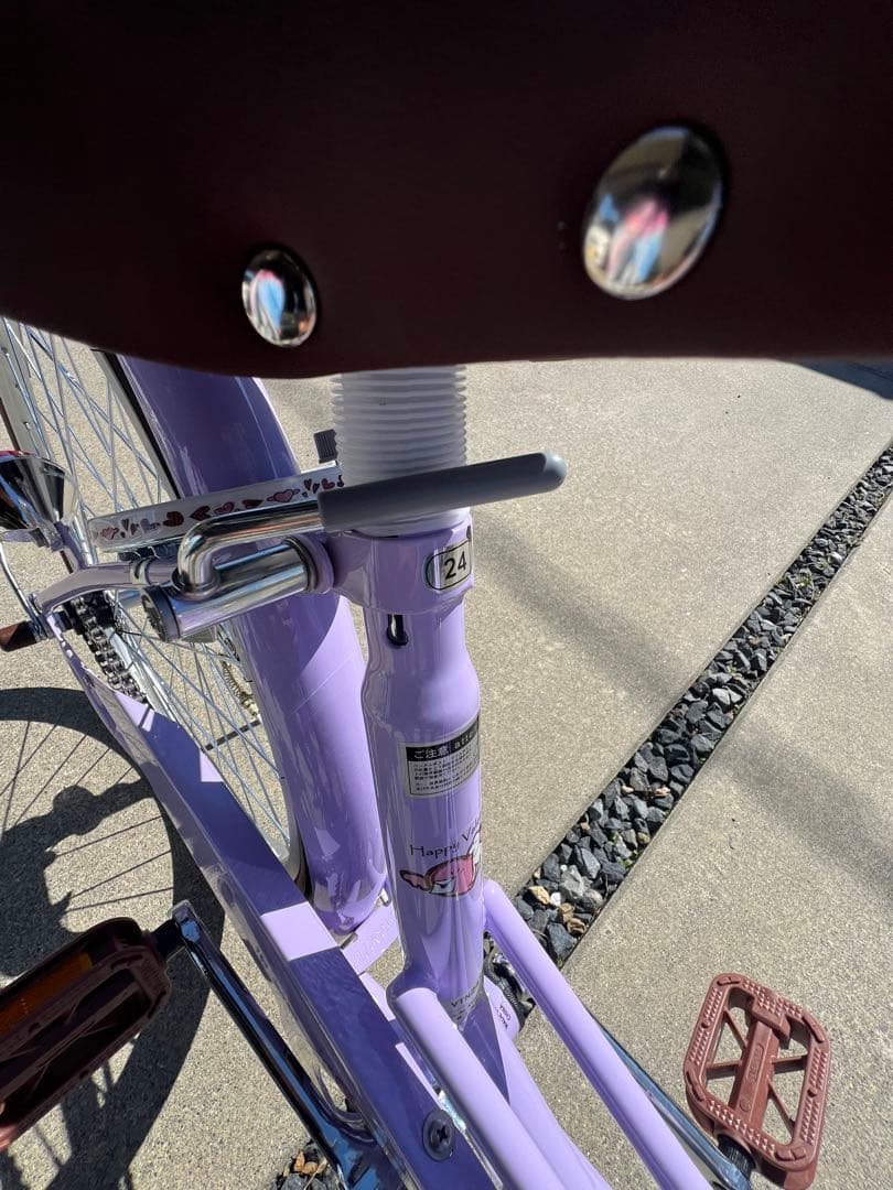 【新品未使用】子供用自転車24インチ