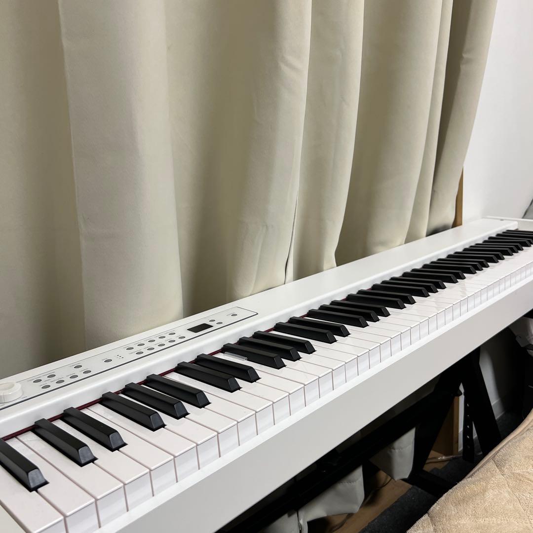 【難あり、値段下げ】KORG 電子ピアノ D1 白 ケース付き コルグ