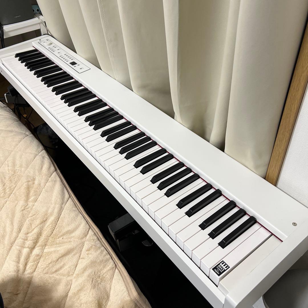 【難あり、値段下げ】KORG 電子ピアノ D1 白 ケース付き コルグ