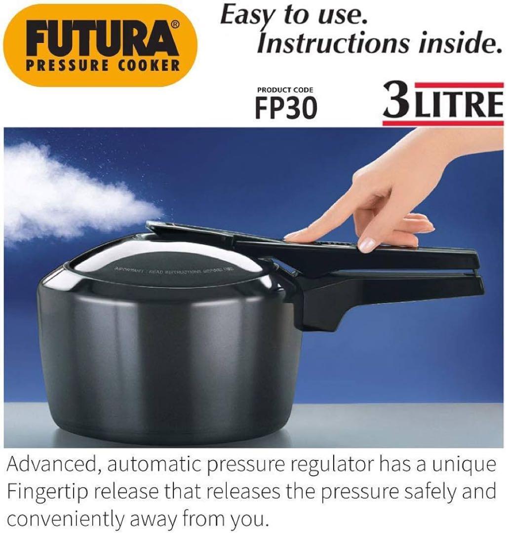 FUTURA 圧力鍋 FP30 3リットル ガス IH 可能