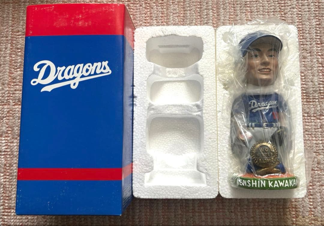 激レア 中日ドラゴンズ 川上憲伸 ボブルヘッド 人形 ノーヒットノーラン記念