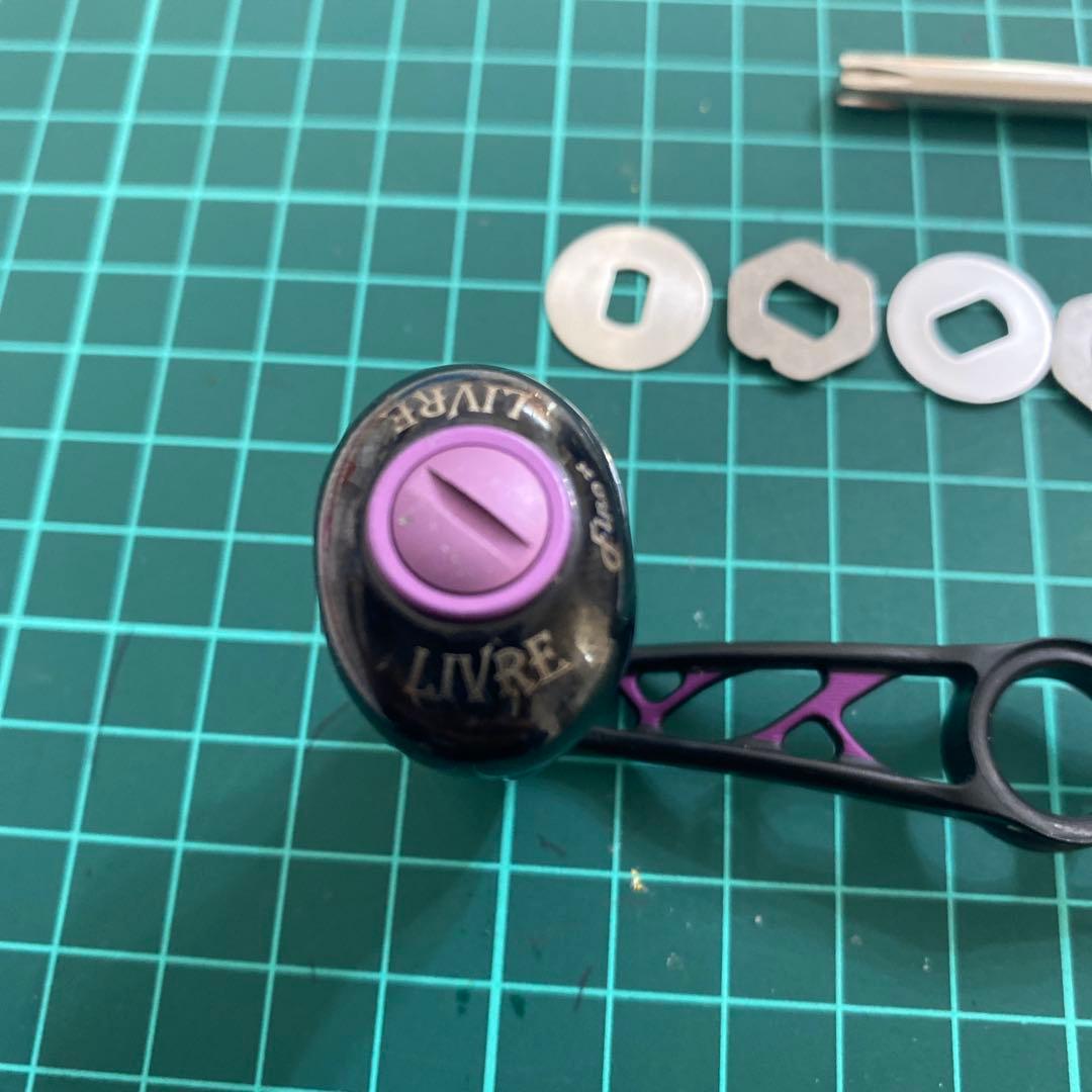 ★☆限定 リブレ クランク　フェザー95 BP パープル 美品