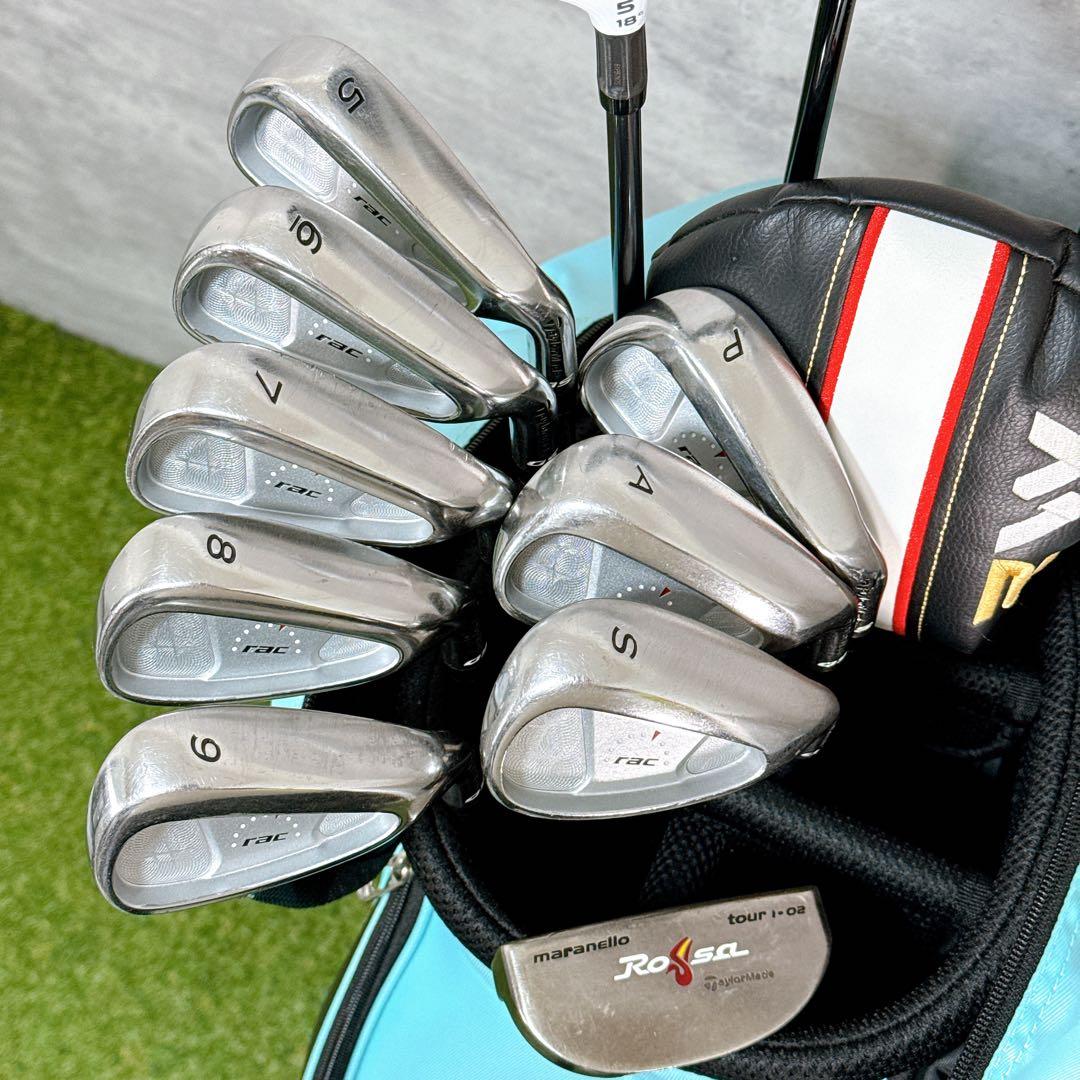 TaylorMade M2 ゴルフクラブセット メンズ フルセット 【K574】