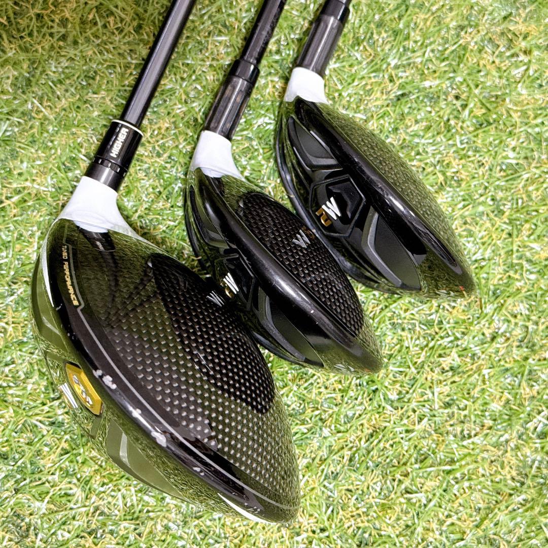 TaylorMade M2 ゴルフクラブセット メンズ フルセット 【K574】