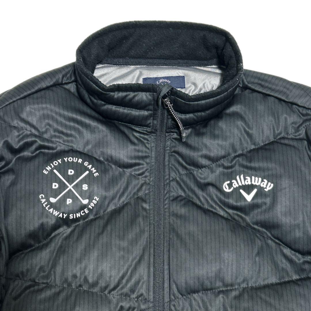 【美品】Callaway ゴルフ ジャケット 黒 ブラック サイズ LL XL