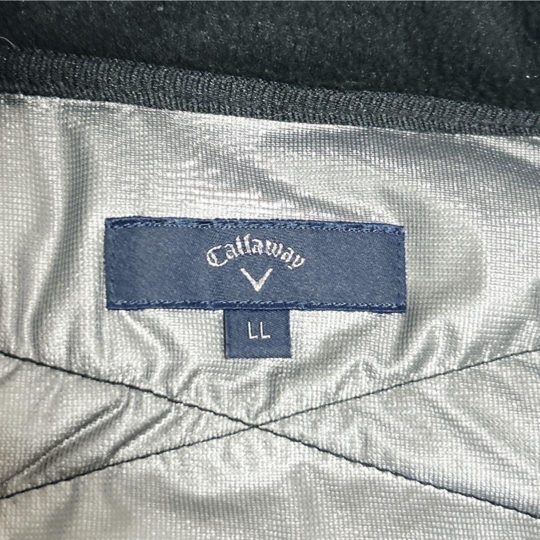 【美品】Callaway ゴルフ ジャケット 黒 ブラック サイズ LL XL