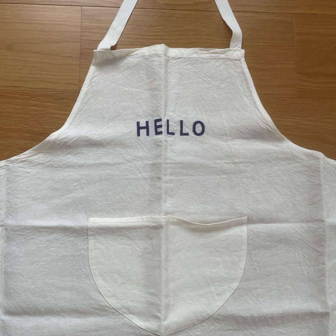 オールドマンズテーラー　エプロン「HELLO」