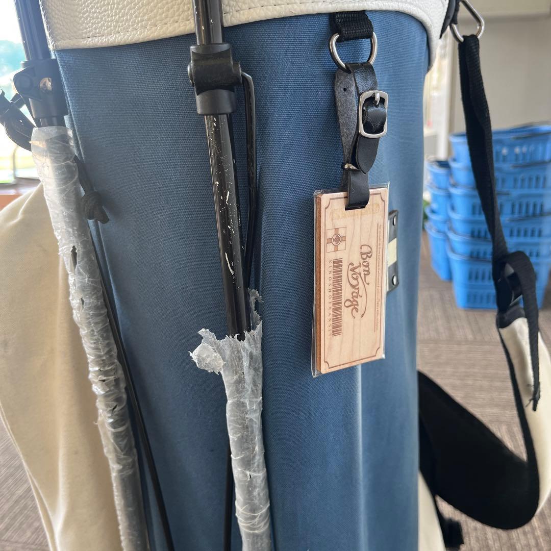 木の庄帆布 KinoshoTRANSIT 帆布スタンドキャディバッグ