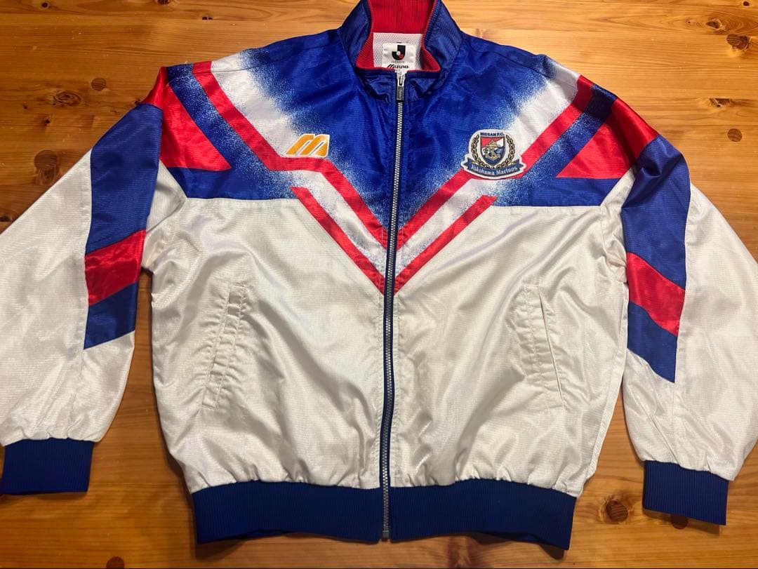 【激レア】Jリーグ開幕時 横浜マリノス ジャージ Oサイズ　MIZUNO製