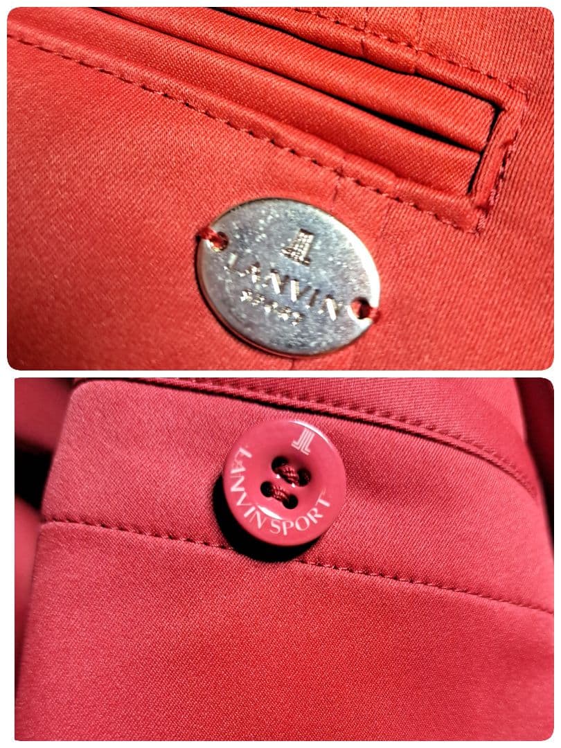 【未使用】LANVIN SPORT　ウォームパンツ　ゴルフ　やや厚手　レディース