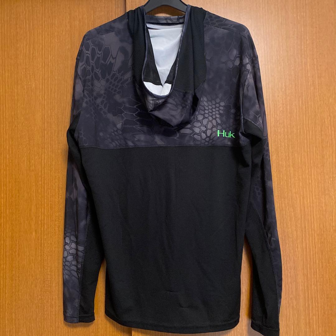 HUK PERFORMANCE FISHING ドライメッシュパーカー M