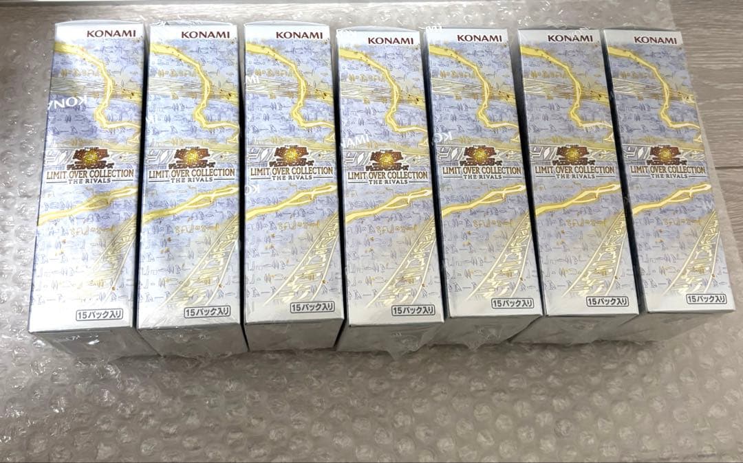 遊戯王　リミットオーバーコレクション　ライバルズ　シュリンク付き 7BOX