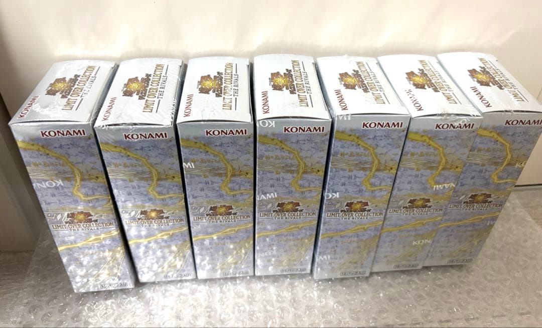 遊戯王　リミットオーバーコレクション　ライバルズ　シュリンク付き 7BOX