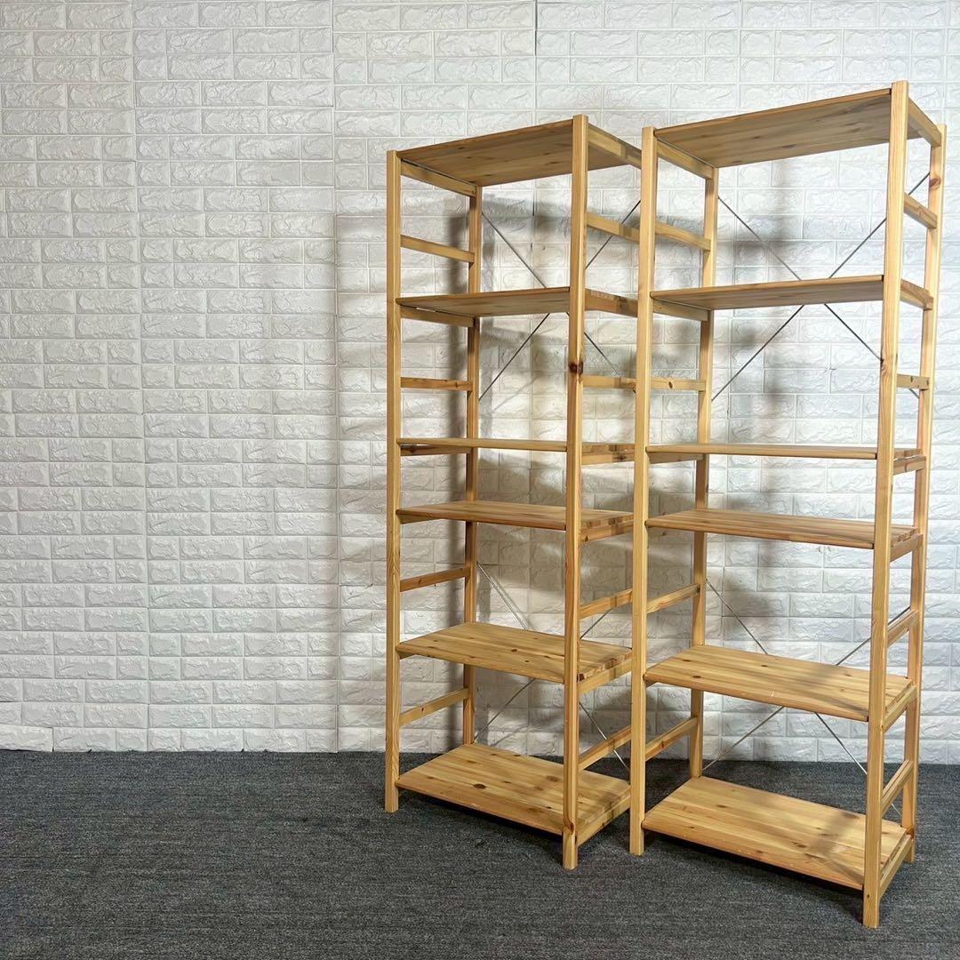 無印良品 パイン材 ユニットシェルフ オープンシェルフ キャビネット G004